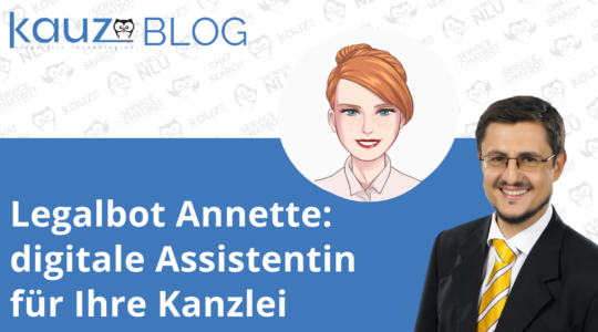 Legalbot Annette Digitale Assistentin Kanzlei